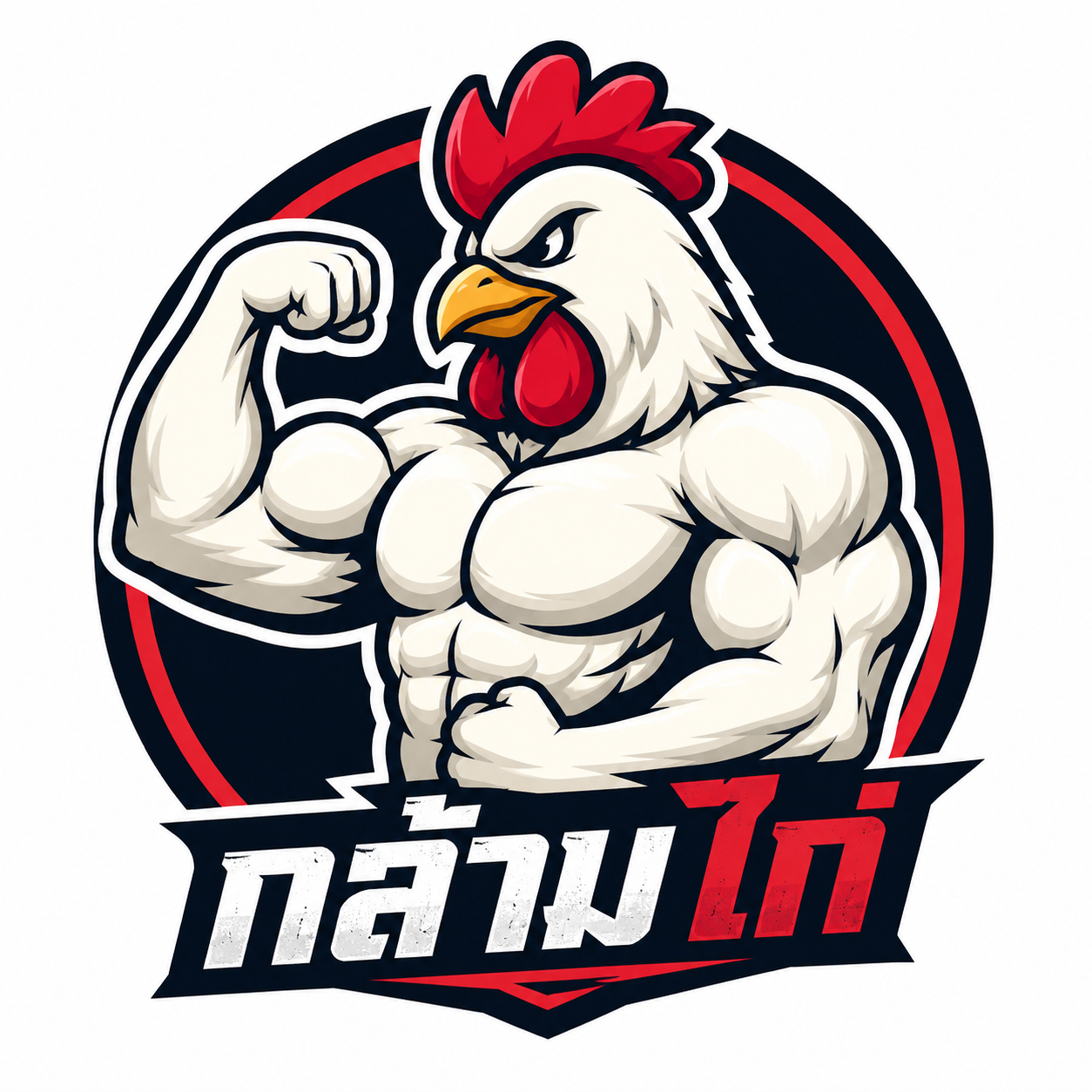 โลโก้กล้ามไก่